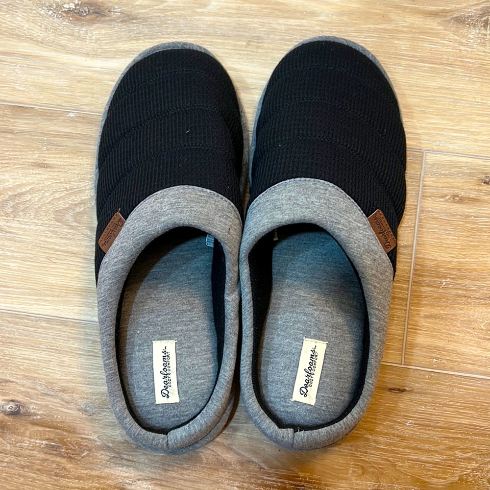 Mens Dearfoams Cozy Comfort slippers